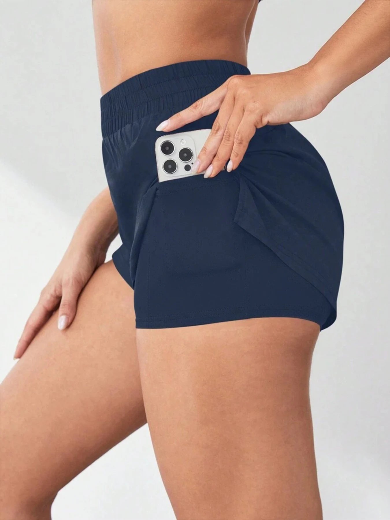 Elegant women's sportswear, sport pants, yoga, fitness, quick-drying aerobic exercises, tennis, badminton, sexy shorts