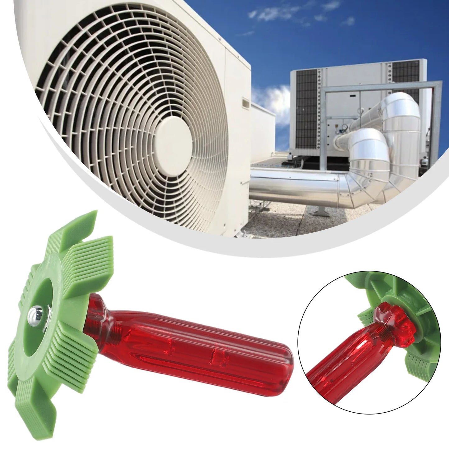 Air Conditioner Fin Repair Comb Cooler Condenser Compact Refrigeration Tool Radiator Fin Comb Rake Cleaner Tool For Auto Coolin