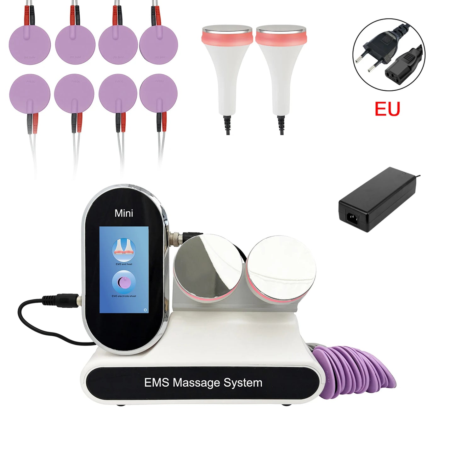 Microcurrent EMS Beauty Massage Device Body Care Relaxation Massager for Home and Spa Use