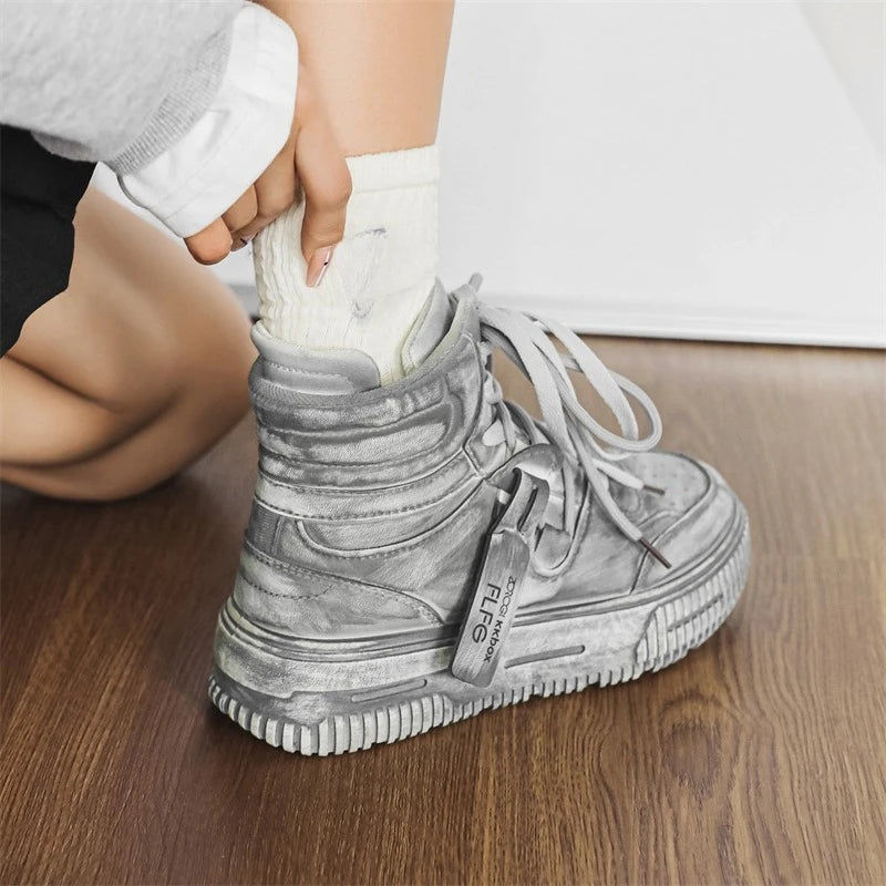 Boyfriend A Birthday Gift Soft Comfortable Non Slip Wear Resistant Sole Daily Casual New Men's Shoes Retro Manga Men's Sneakers