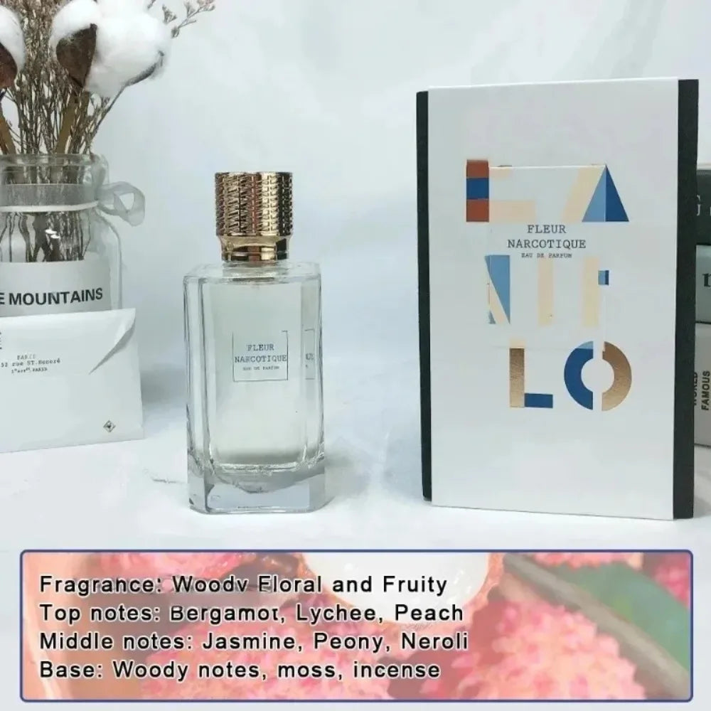 Mystique of The Blue Talisman 100ml Luxury Unisex Perfume Enchanting Woody Floral Scent with Pheromones, Long Lasting Cologne