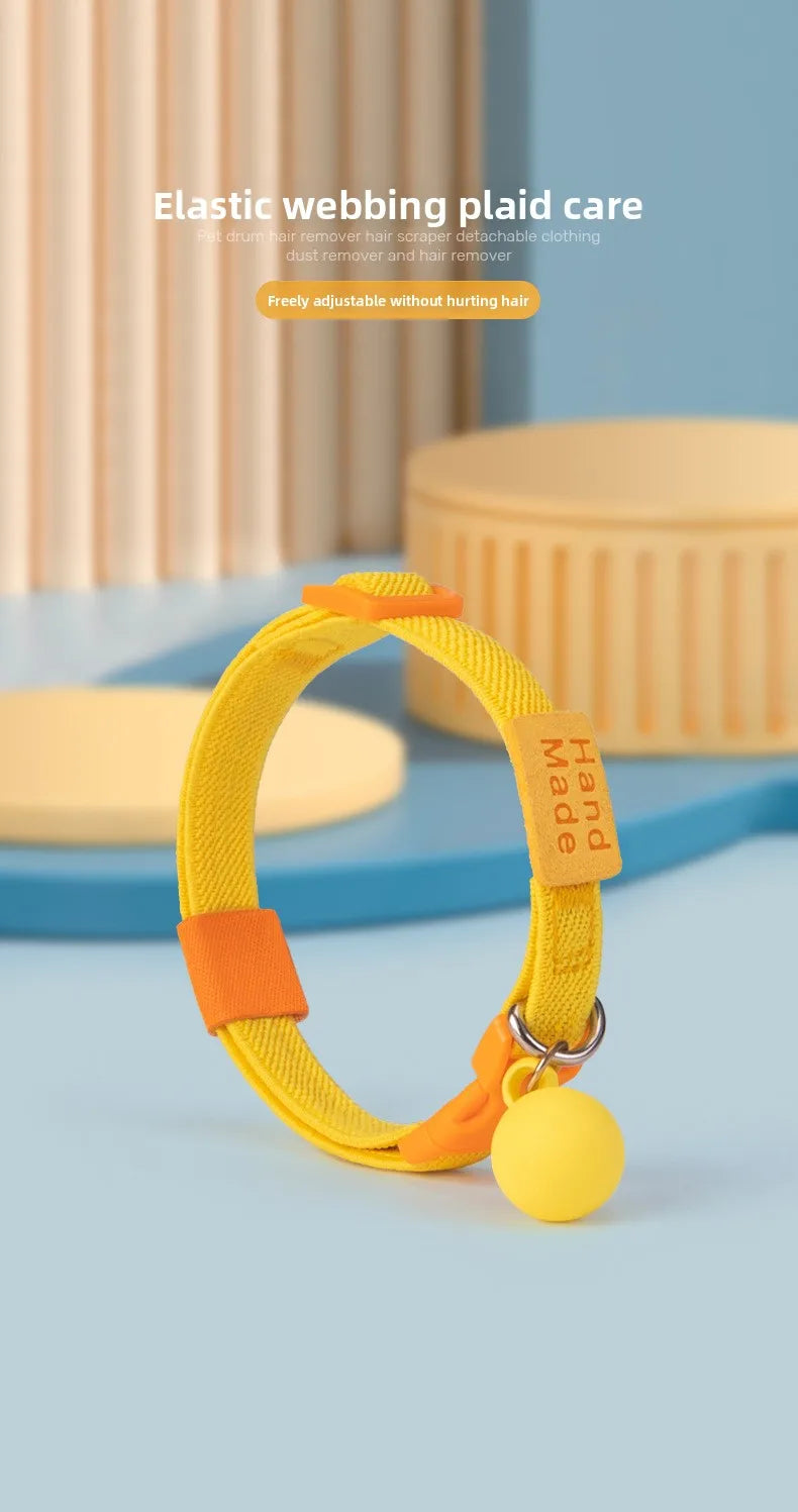 Pet Collar High Elastic Adjustable Puppy and Cat Collar Decorative Cat Necklace
