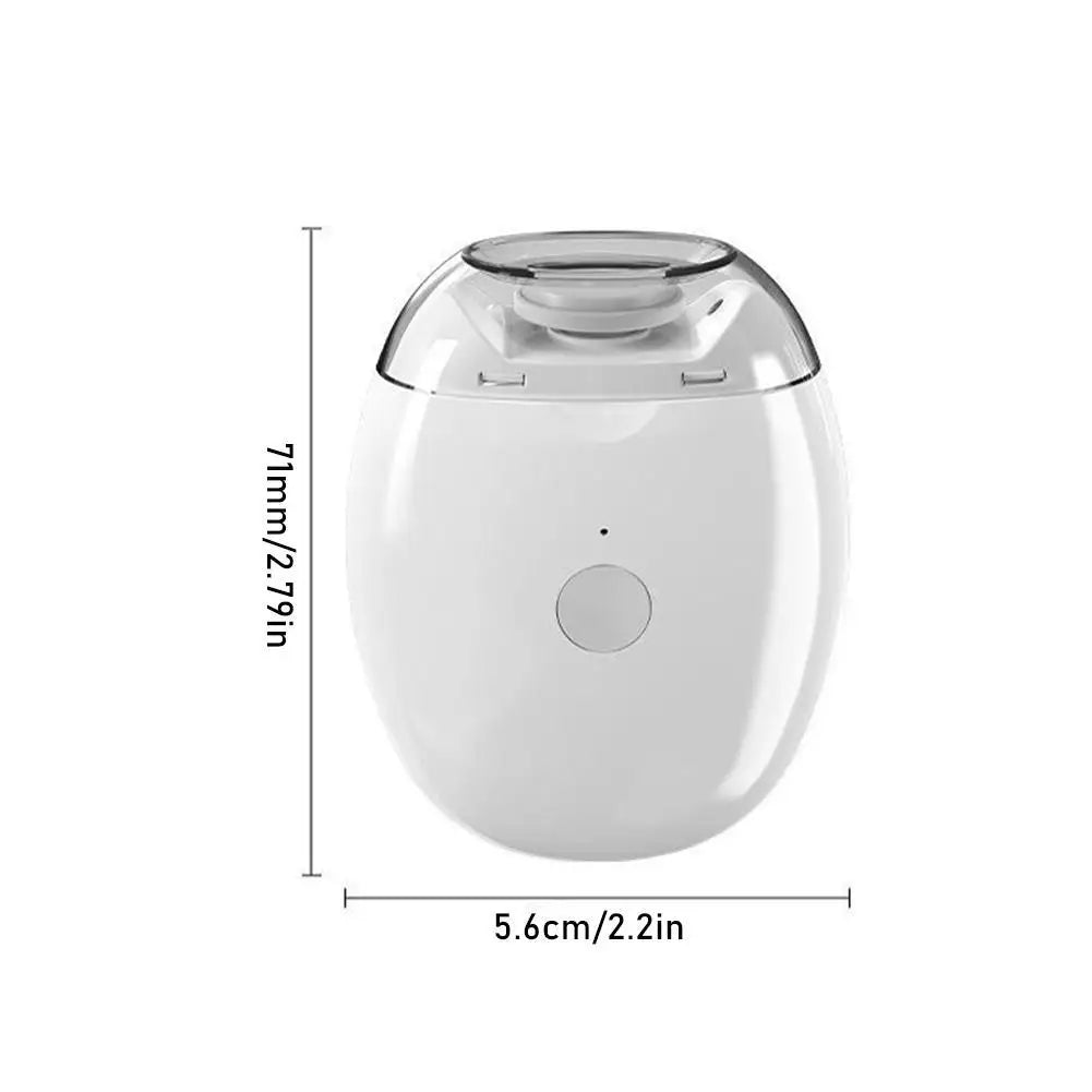 2 IN 1 Electric Nail Clipper Cutter with LED Light Automatic Nail Grinder Trimmer for Baby Adult Mini Manicure Tools Nail Care