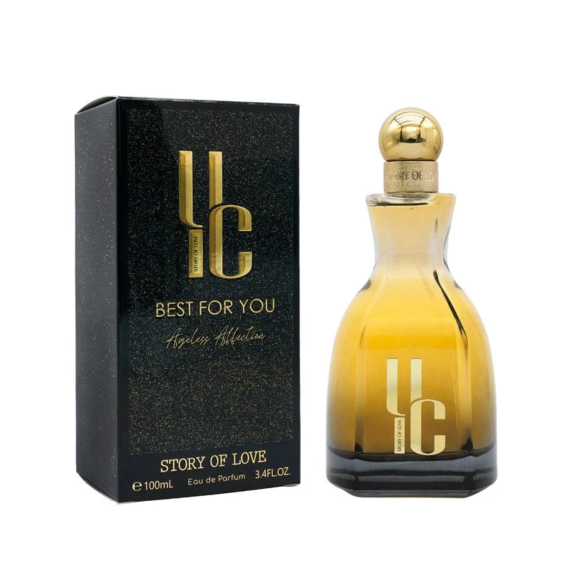 Brand High-end Light Perfume Arabian Neutral Luxury Floral Fruity Fragrance Lasting Fragrance Fresh Daily Charm Golden Perfume