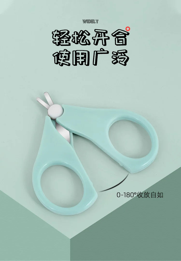 Convenient Daily Baby Nail Shell Shear Mini Nail Clippers Scissors Cutter  Manicure Tool Baby Nail Care Newborn Baby