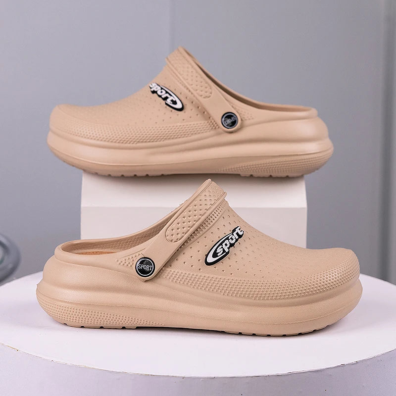 Men Flip Flops Summer Shoes Man Outside Beach Slippers EVA Light Soft Slipper Unisex Footwear Male Sandals Women Trend Sandals