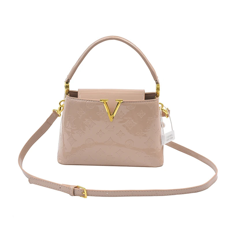 2026 Elegant Ladies Messenger Bag, High-Quality Leather Shoulder Bag For Women With Famous Designer Practical Style