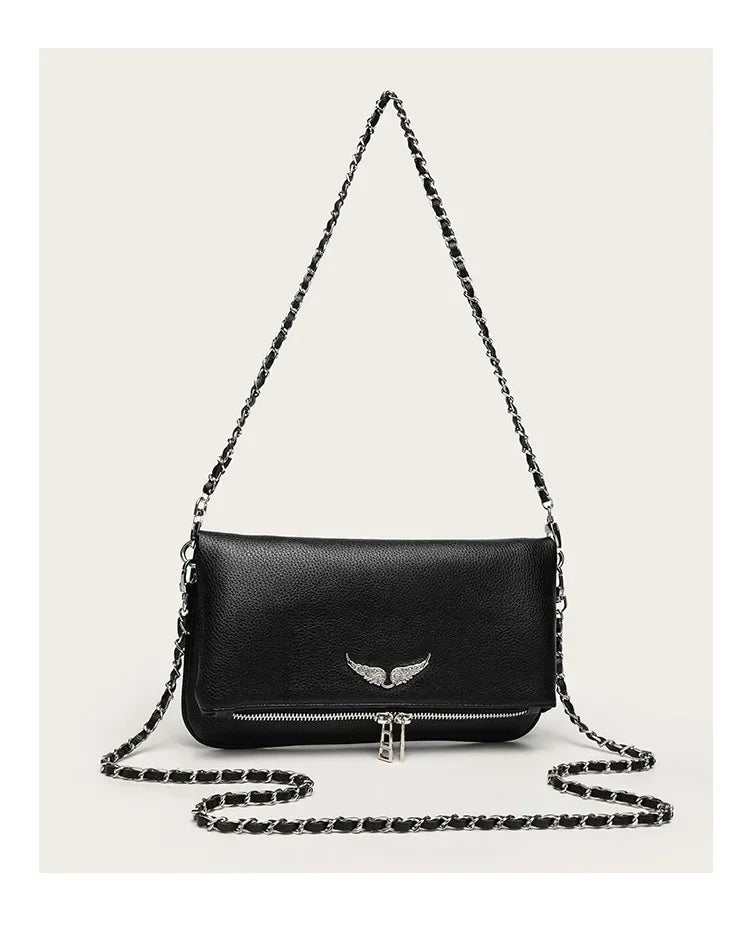 Wing Mini Square Bag for Women, 2026 Fashion Underarm Shoulder & Crossbody Bag, Cute Small Purse, Versatile Chic Handbag