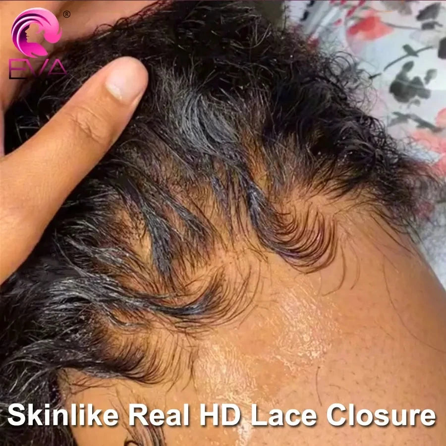 13x4 13x6 HD Lace Frontal Only Real HD Lace 5x5 Closure Melt Skins 6x6 7x7 9x6 HD Lace Closure Invisible Human Hair HD Closure