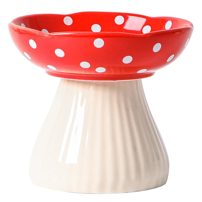 Elevated Pet Bowl with Bracket for Spill Proof Cat and Dog Bowl Tilted Cat and Dog Pet Food Water Tray