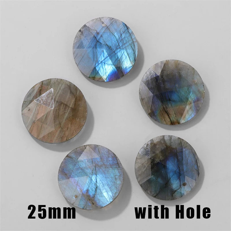 High Quality Natural Stone Labradorite Beads Charms Shiny Healing Gem Stone For Jewelry Making Necklace Earrings Accessries