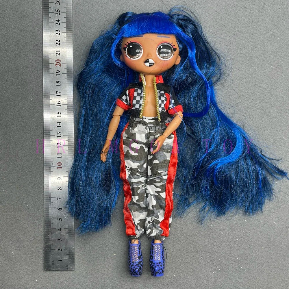 Original 24cm OMG multi-style big sister fashion dressup girl DIY holiday gift doll toy