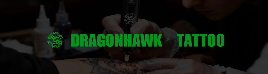 Dragonhawk Fold Pro Wireless Tattoo Machine Adjustable 7 Strokes Power By Mcore-c2 Low Vibration Silent Stable for Beginners