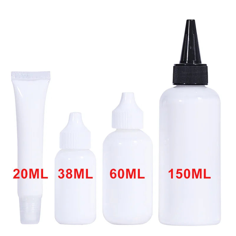 10pcs Wig Glue Private Label Waterproof Front Lace Glue Strong Hold Wig Accessories for Frontal Closure Toupee 20/38/60/150ml