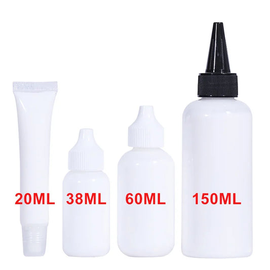 10pcs Wig Glue Private Label Waterproof Front Lace Glue Strong Hold Wig Accessories for Frontal Closure Toupee 20/38/60/150ml