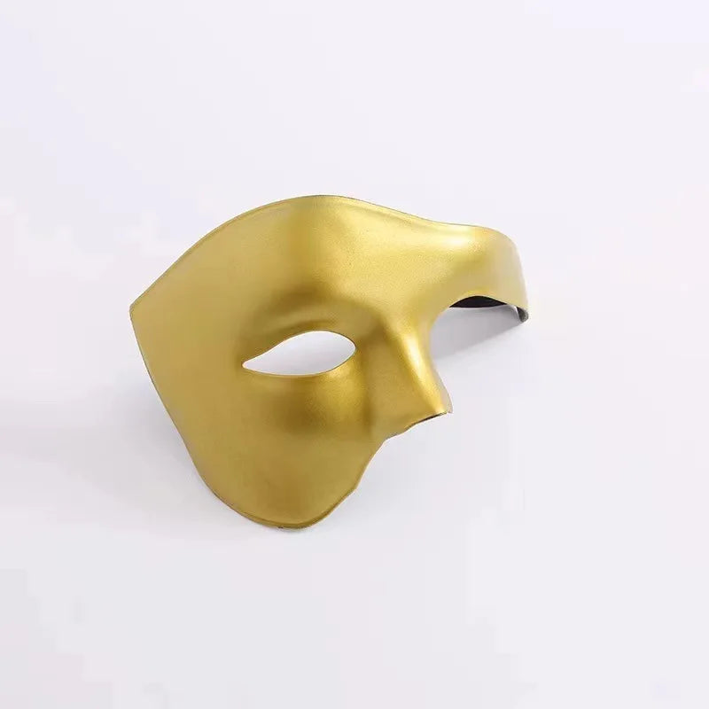 Halloween Opera Men Mask Masquerade Cosplay Masks Fashion Creative Phantom Half Face Mask Carnival Costume Props
