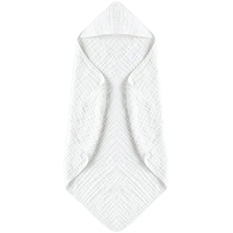 1PC Hooded Baby Towels for Newborn Muslin Organic Cotton Baby Bath Towel Soft Absorbent Towels for Boys Girls