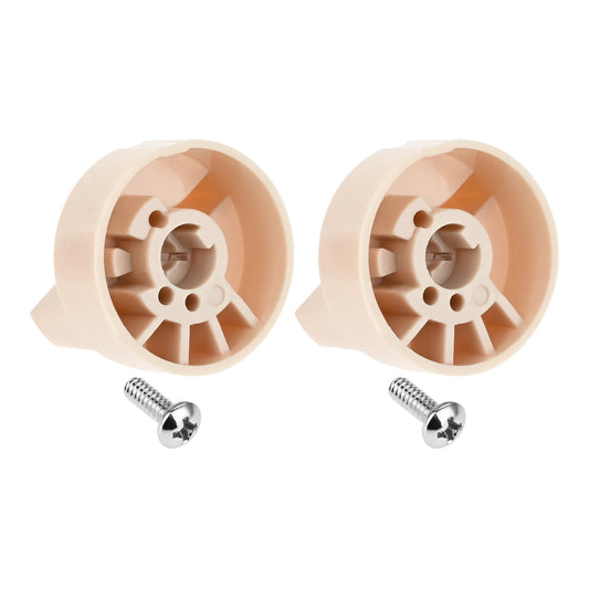 2pcs PC Plastic1751-012 Gas Valve Knob Temperature Control Knob Repair Parts for 1751-012 S1453A P3202-92 810-0109 810-0433