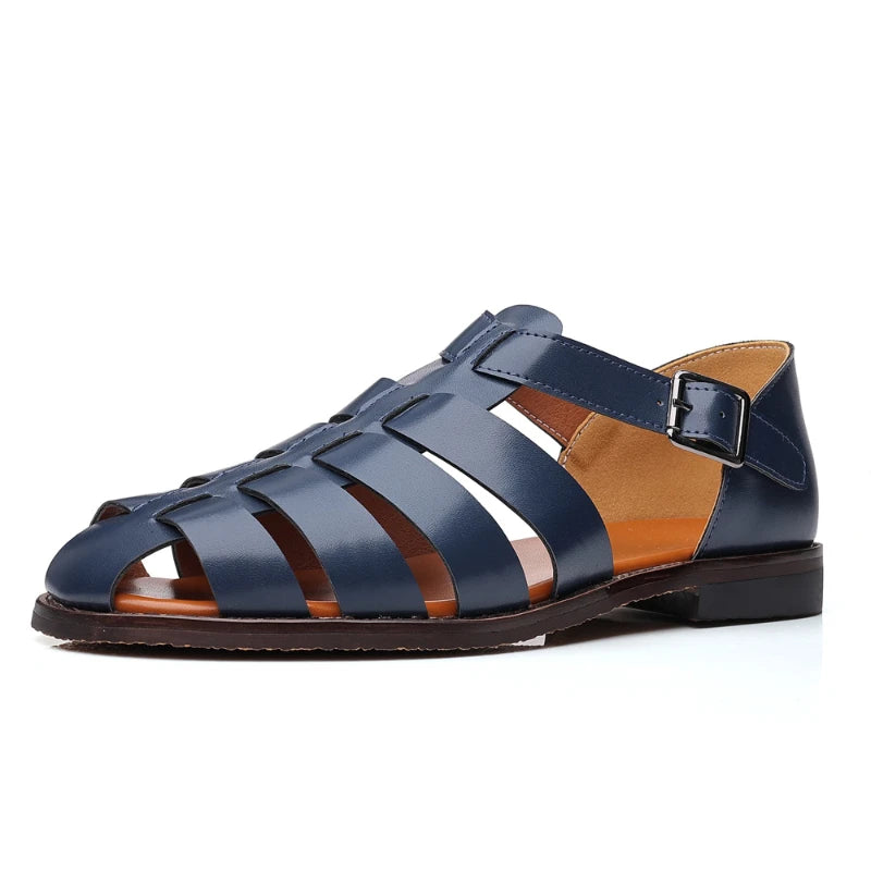 Summer New Roman Sandals Plus Size Casual Fashion Outdoor Beach Shoes Lightweight Non Slip Breathable Big Size Footwear For Men