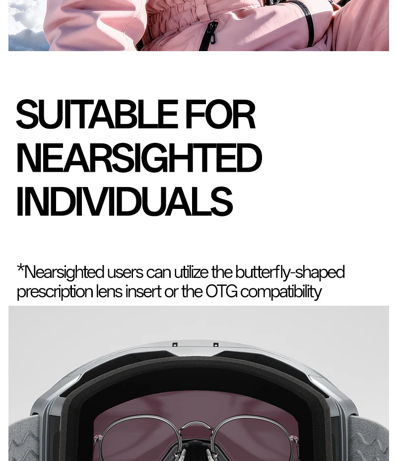 Kapvoe 2026 Skiing Eyewear Flip Ski Goggles Photochromic Snow Goggles Men Snowboard Mask Protection Glasses Snowmobile Winter