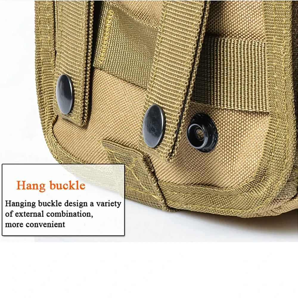 Dog Harness Bag Dog Accessories Military Dog Harness Pouch Pet Multi-purpose Nylon Dog Training Bags Attaching On Harness
