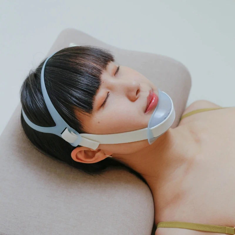 Adjustable Anti Snore Chin Belt Strap Mouth Breathing Correction Elastic Band Improve Sleeping Care Tool Anti Apnea Belt