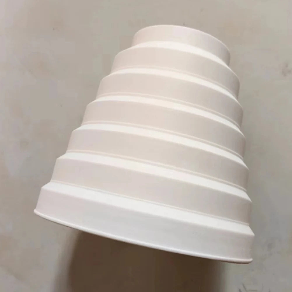 80-150mm Cooker Hood Ducts Reducer Extractor Fan Exhaust PVC Pipe Connectors Conversion Ring Joint Reducing Ring Kitchen Supply