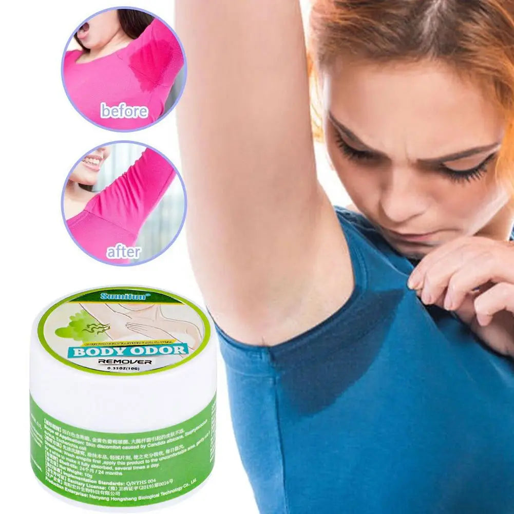 Underarm Deodorant Cream Antiperspirant Deodorant Remove Foot Odor Body Odor Refreshing Body Mist Dry Non-Tacky