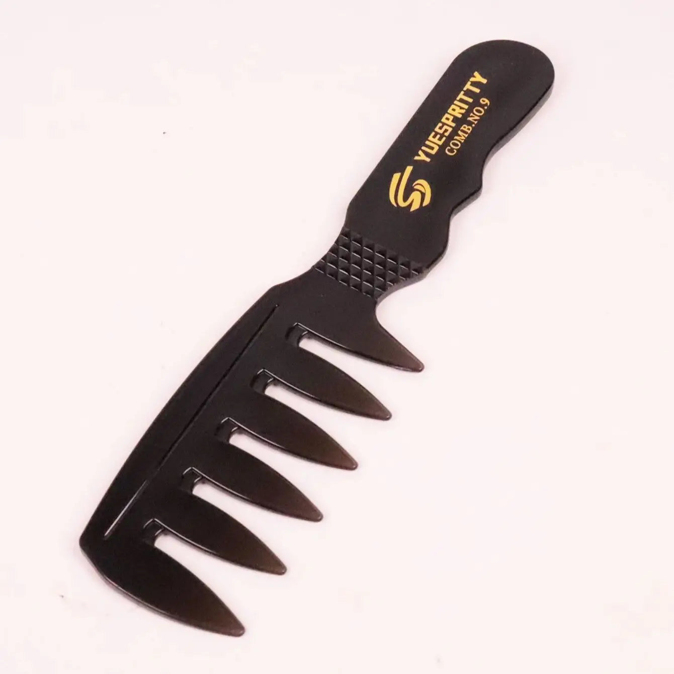 Professional hair salon styling comb set, hollow design massage comb, retro wide tooth comb Special for real hair wigs