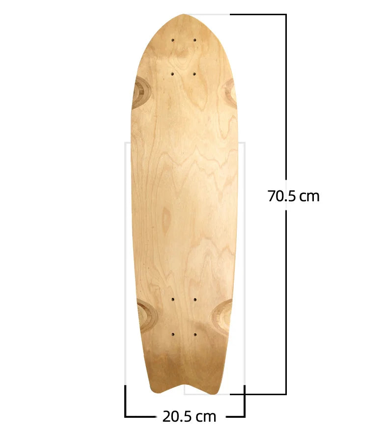28/30/31/33/36 Inch Skate Board Smooth Maple DIY Skateboard Longboard Blank Land Surfboard Deck Short Board For Outdoor Sports