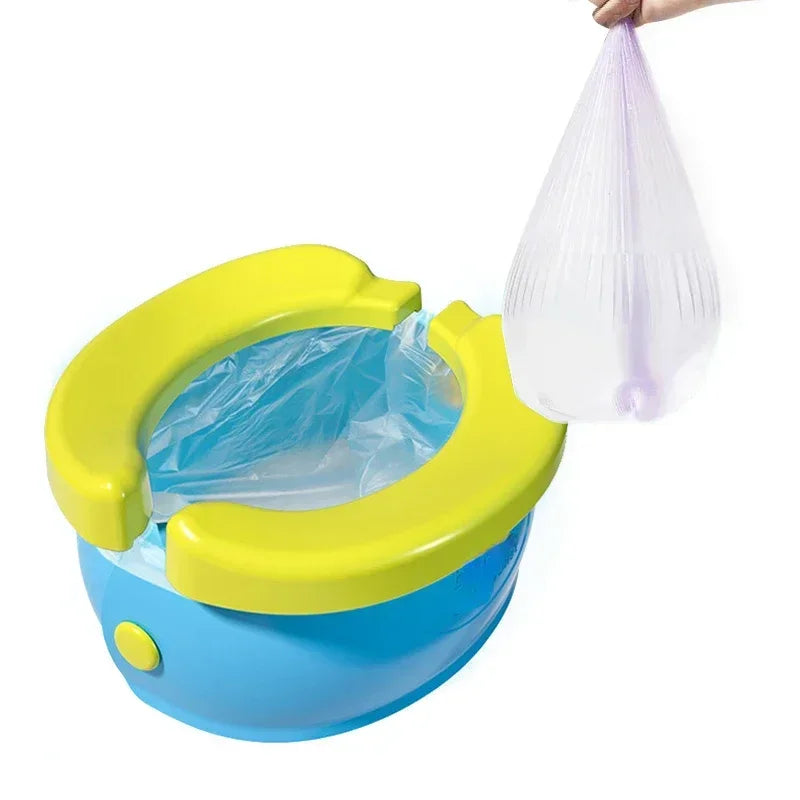 New Children's Foldable Potty Training Seat Easy To Clean Toilet Seat Boys and Girls Birthday Gift Portable Travel Baby Potty