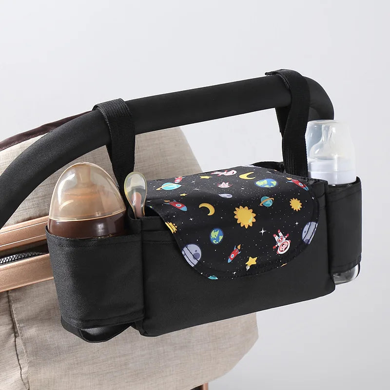 Stroller Bag Pram Stroller Organizer Baby Stroller Accessories Stroller Cup Holder Cover Trolley Organizer Travel Accessories