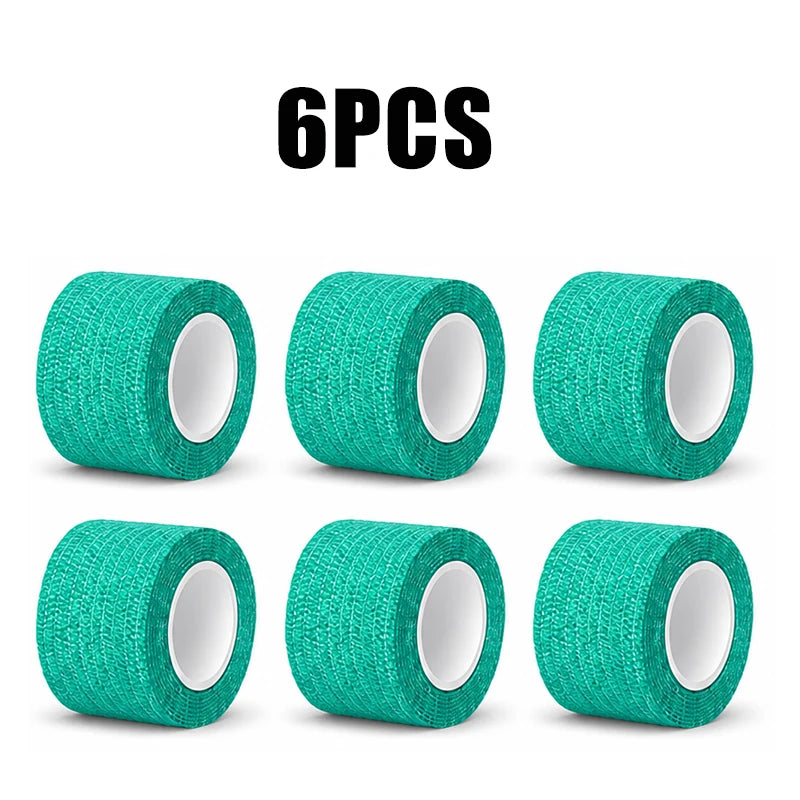 12/6/3pcs Tattoo Grip Cover Wrap Tape Self-Adhesive Breathable Elastic Bandage Waterproof Athletic Bandage Wraps Accessories