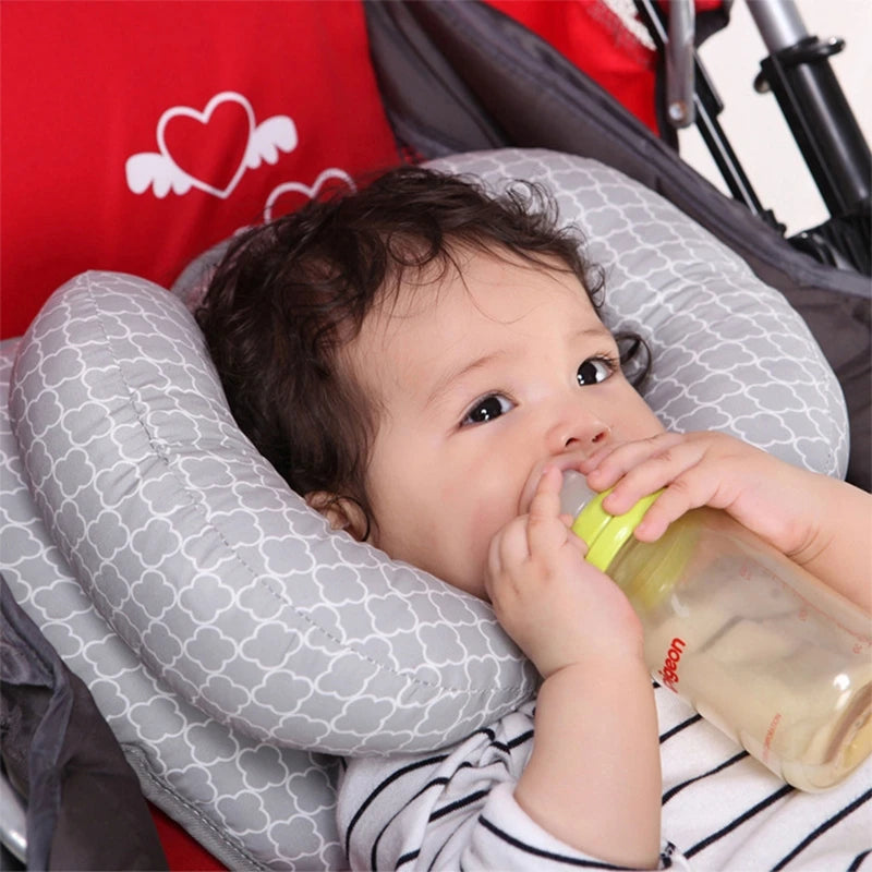 Baby Head Protective Pillow Safety Car Seat Neck Support Sleeping Pillows Adjustable Children U-Shape Headrest Cushion