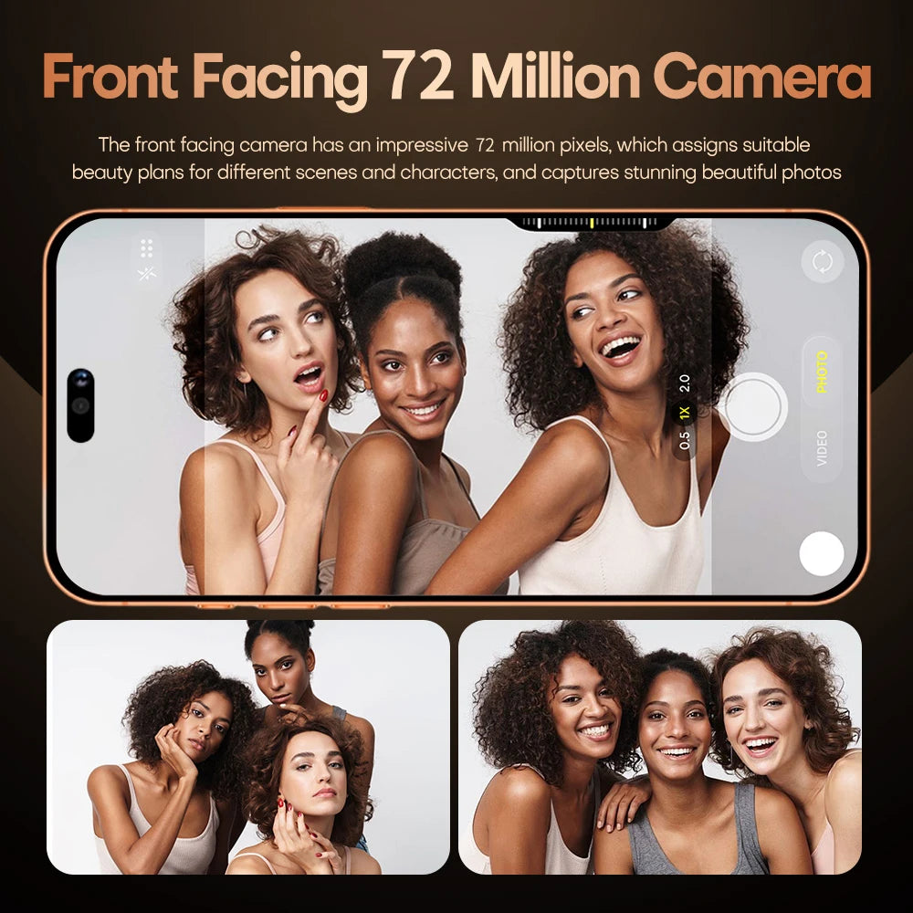 2026 Hot Sale i17 Pro max HQ intelligent 4G 5G original global version Snapdragon 8 Gen4 8000mAh battery dual card dual standby