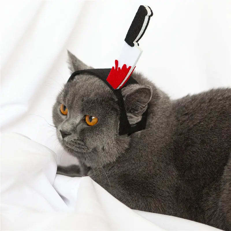 Pet Costume Funny Headwear for Cat Puppy Dog Halloween Photography Props Party Supplies Pet Accessories