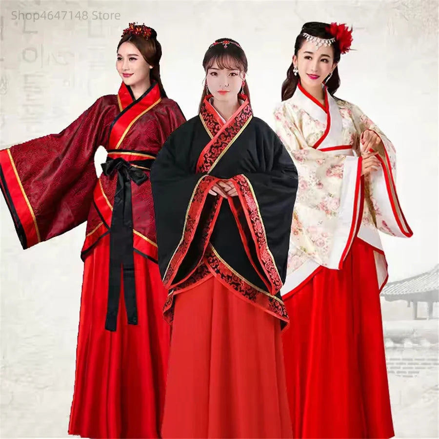 2026 Halloween Hanfu National Chinese Dance Costume Men Ancient Cosplay Traditional Chinese Clothing for Women Hanfu Clothes