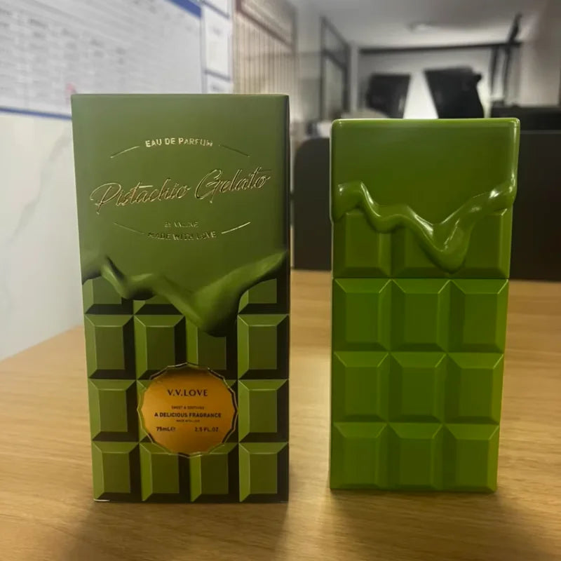 75ml High-end Chocolate Perfume Lasting Rich Vanilla Chocolate Caramel Nutty Gourmet Fragrance Sweet Girlish Eau De Toilette New