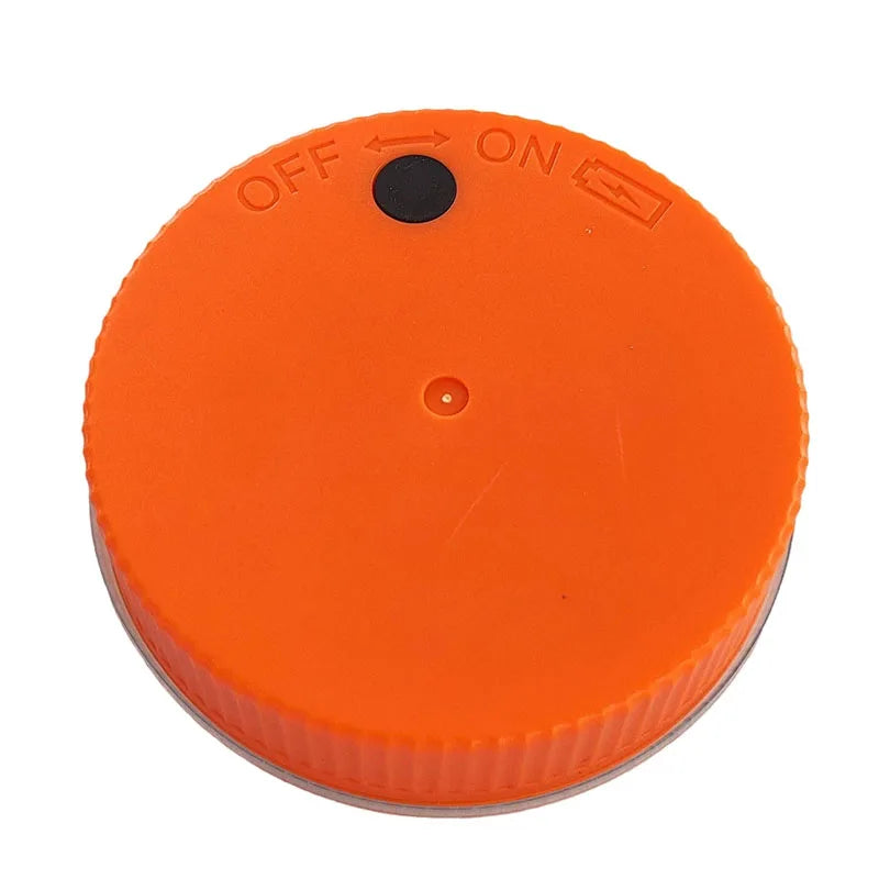 1/2pc Magnetic Flashing Yellow Emergency Lamp Safety Alert Light need AAA Battery Power for Outdoor Camping Road Safety Light