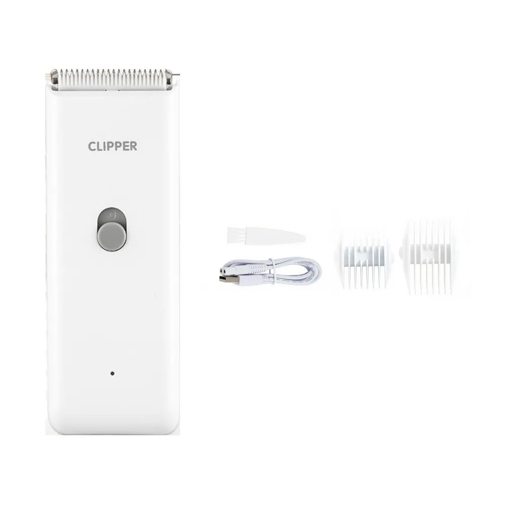 Professional Dog Hair Clipper Waterproof Low Noise Pet Hair Trimmer Wireless Mute Cat Grooming Clipper Home Use