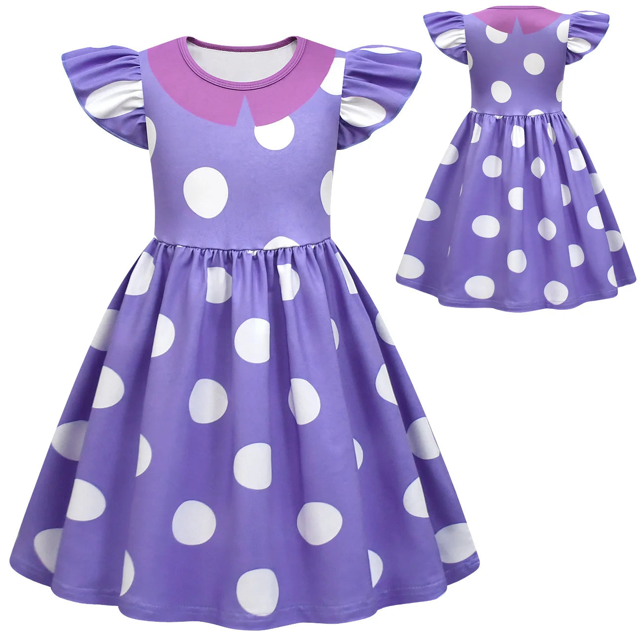 Inside O-Out Envy Cosplay Costumes Girls Dress Envy Inspired Dress Bag Wig Suits Kids Halloween Roleplay Clothes Party Vestido