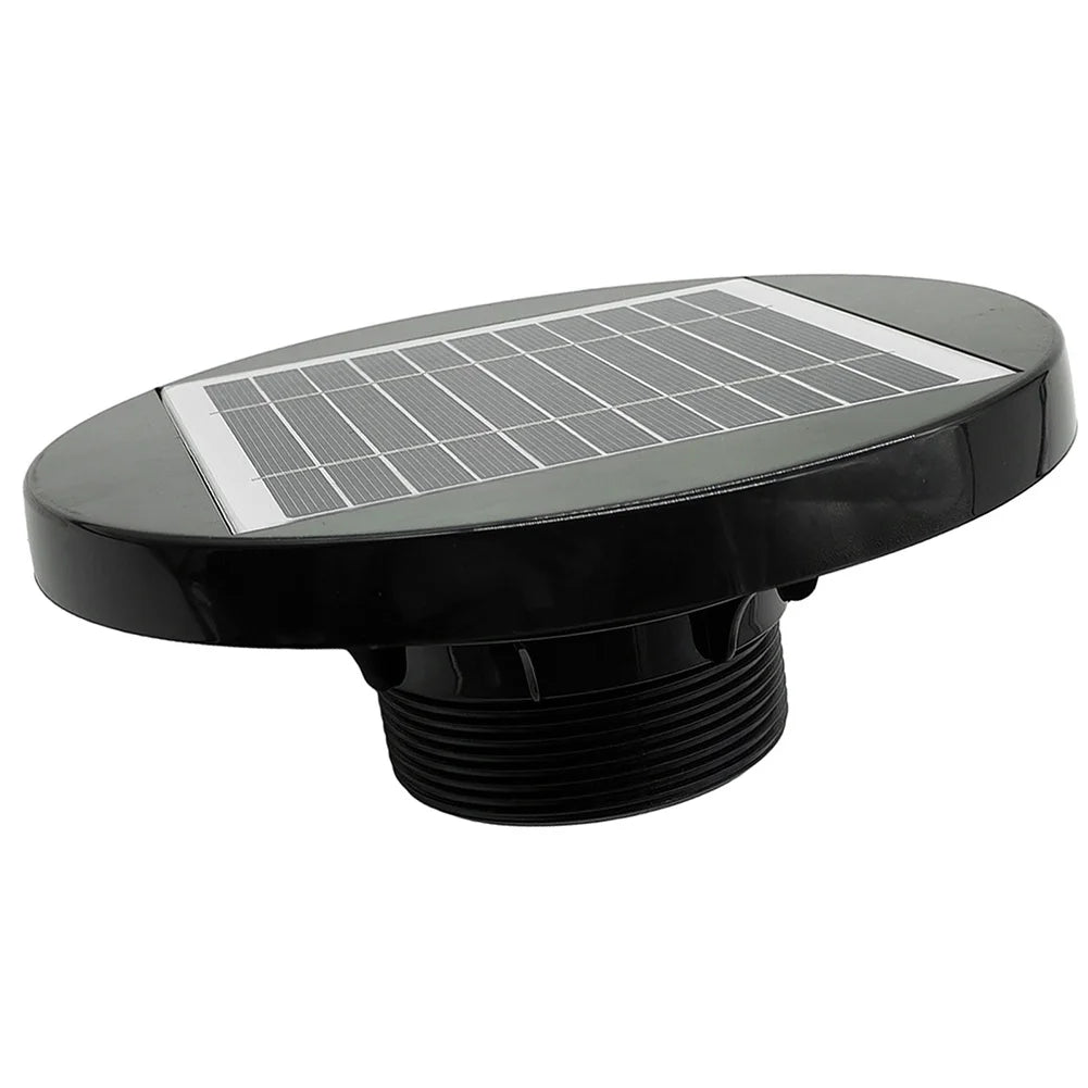 RV Solar Ventilation Fan Solar Powered Roof Fan Warm Air Extractor Fan For RV, Marine, Camper, Shed, Boat, Caravan
