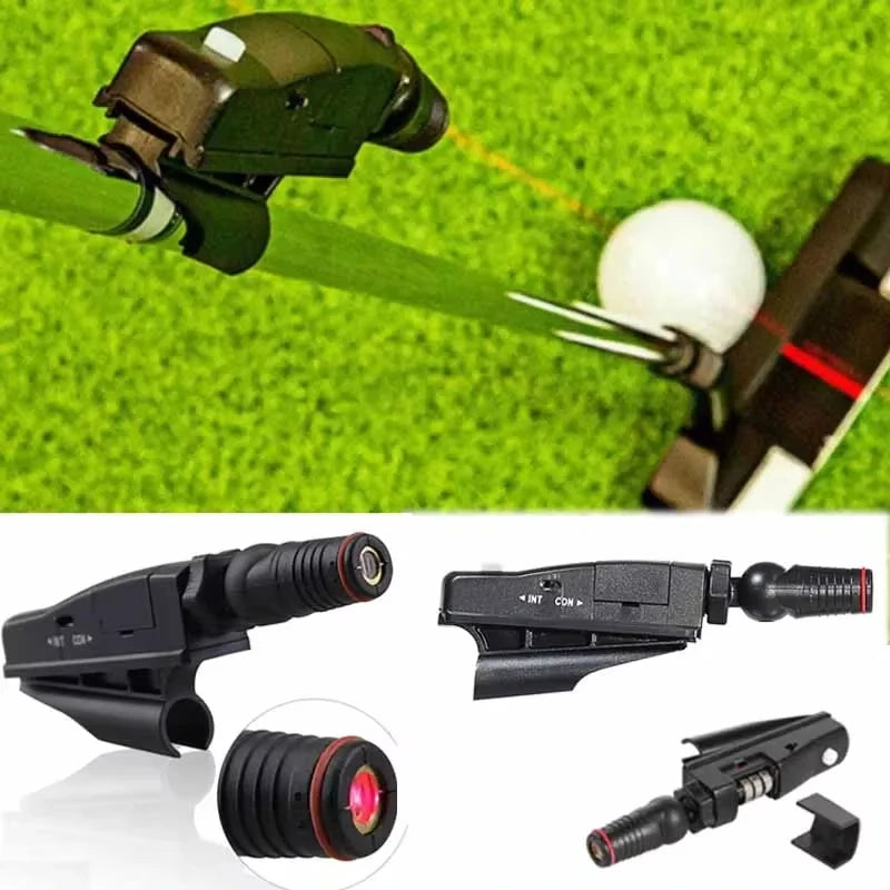 New Golf Putter Sight Portable Golf Putting Trainer ABS Golf Putt Putting Training Aim Improve Line Aids Corrector Tools