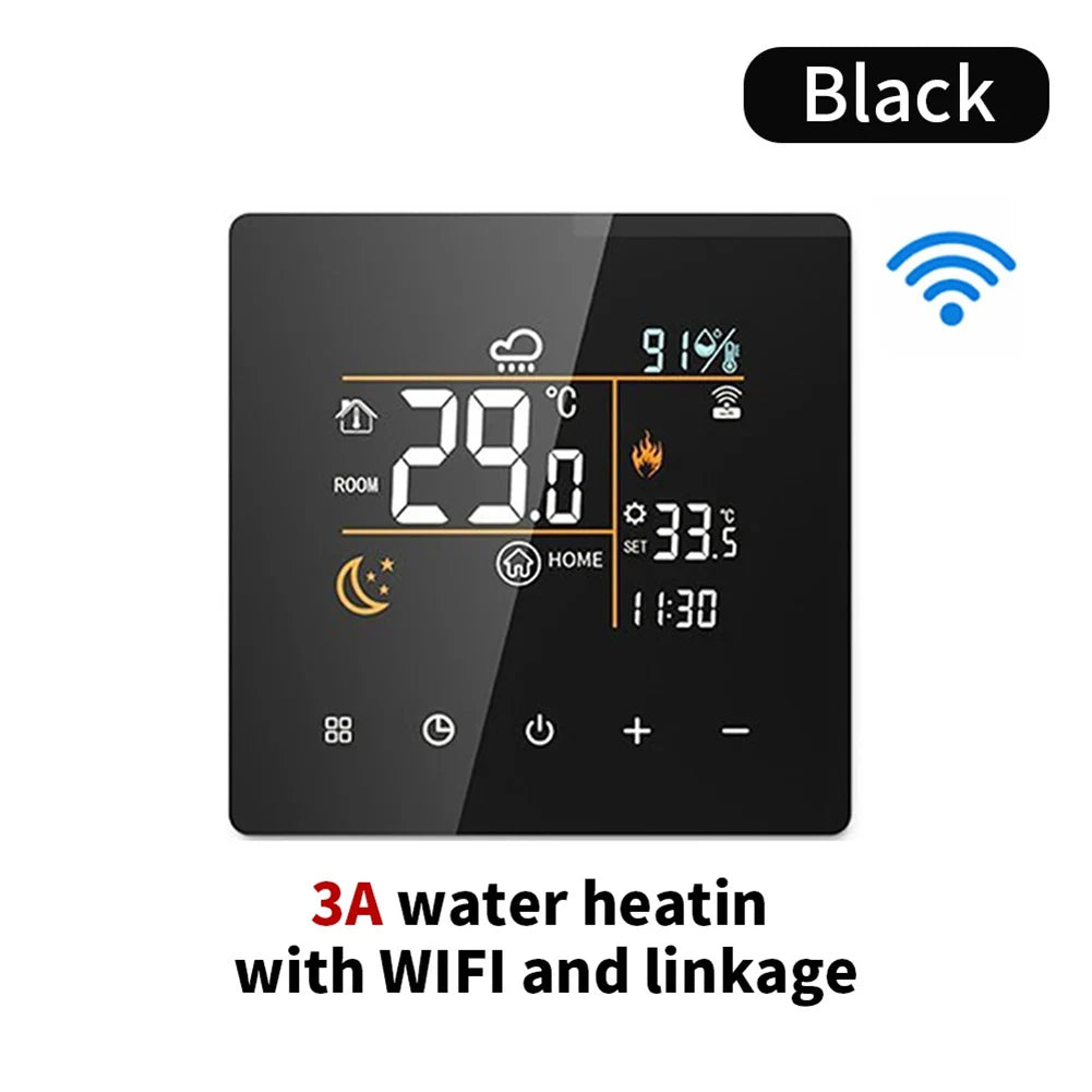 For Tuya Smart WiFi Thermostat And Hygrometer Digital Temperature Controller Temperature Humidity Infrared Controller