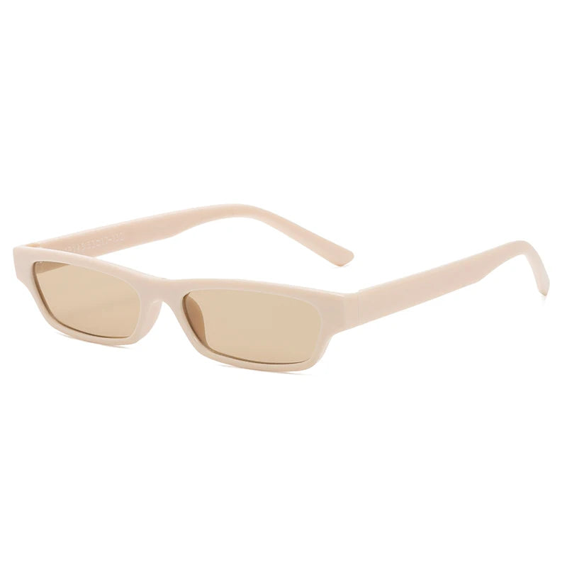 Small Narrow Rectangle Sunglasses Women Fashion Square Narrow Frame Vintage Brand Sun Glasses Men Shades Retro UV400 Oculos ﻿