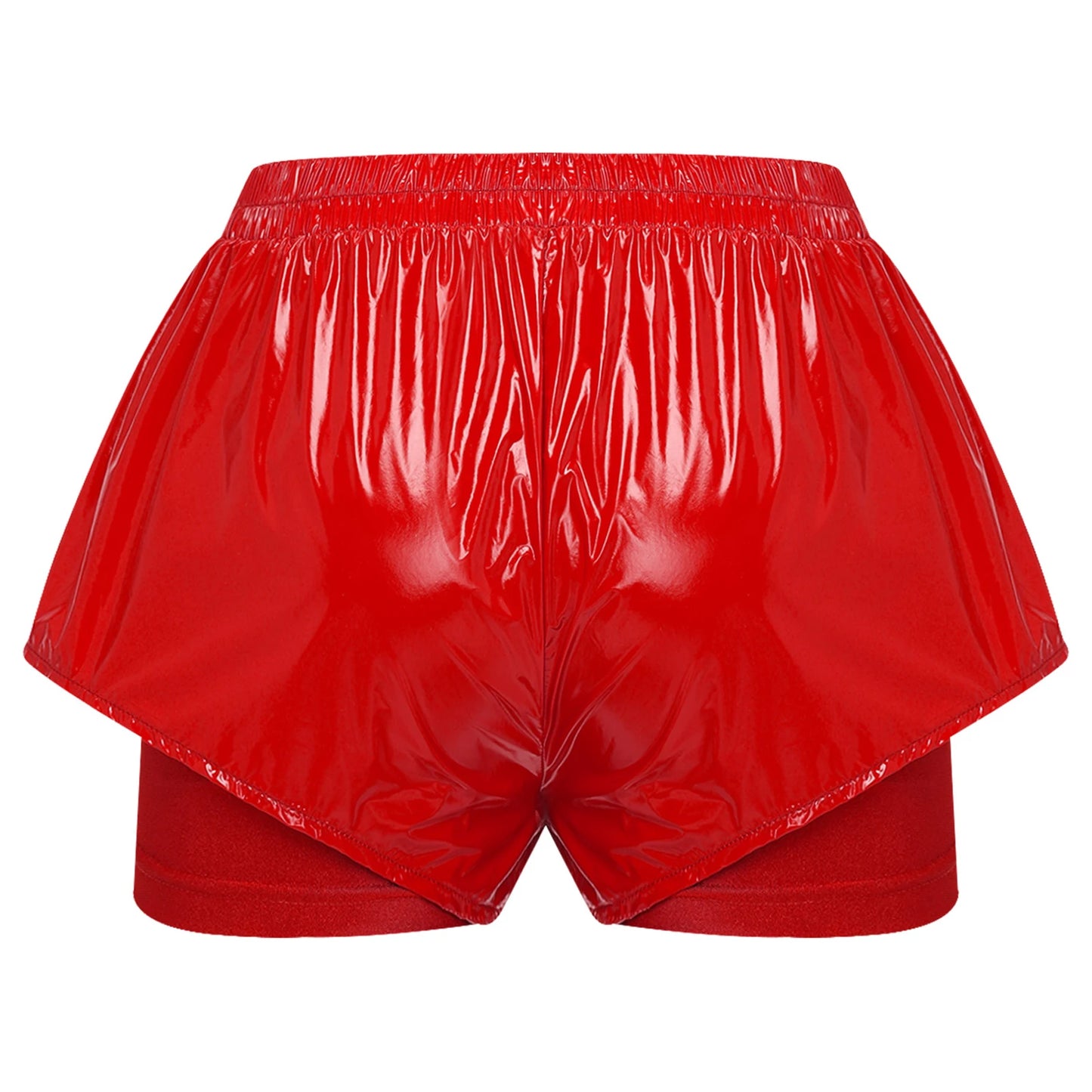 Women Waterproof 2 in 1 Athletic Shorts Swim Trunks Beach Pool Swimwear Beachwear Running Cycling Sports Workout Sportswear