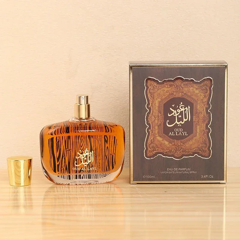 Arabian Luxury Eau de Parfum, Unisex Oud Woody Long Lasting Perfume,Leather Musk Sandalwood Scent, Strong Oriental Fragrance