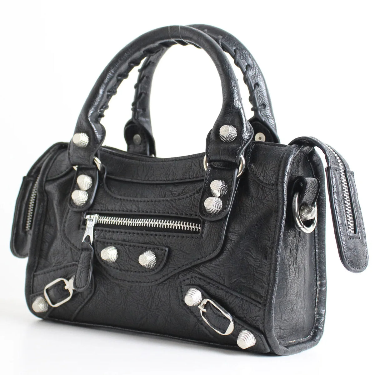 Luxury Designer City Motorcycle Shoulder Tote Bag for Women Large Capacity Autumn Winter Handbag Crossbody Stylish Women's Bag