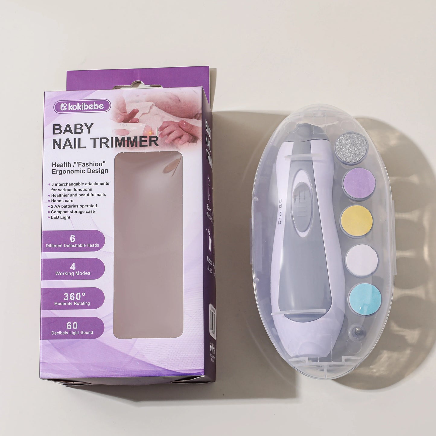 Multifunctional Electric Baby Cutter Trimmer Manicure Tool Set Baby CareNail Trimmer Baby Nail File Clippers Toes Fingernail