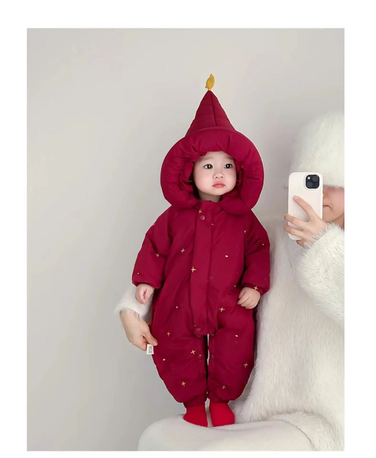 Rompers Jumpsuit Climbing Crawling Coats Baby Clothes New Children Clothing Winter 2025 Thick Boys Girls Cute Cotton Fashionable